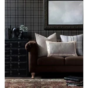 Safford Faux Leather Decorative Pillow