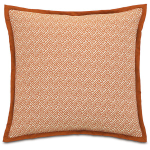 Indira Greek Key Euro Sham