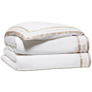 Watermill Taupe Duvet Cover