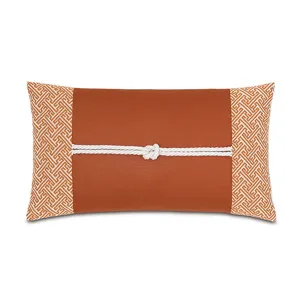 Indira Geometric Bolster Pillow