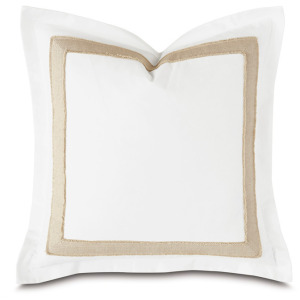 Brentwood Woven Border Euro Sham