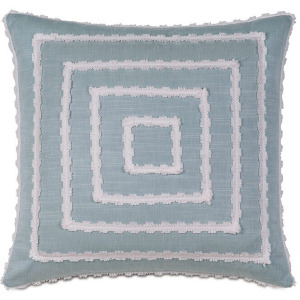 Penelope Mitered Trim Decorative Pillow