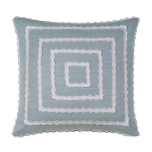Penelope Mitered Trim Decorative Pillow