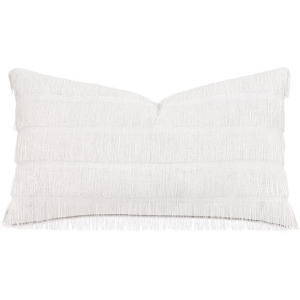 Meadow Brush Fringe Decorative Pillow