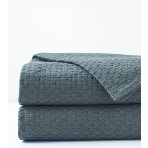 Tegan Matelasse Coverlet in Teal - Super King