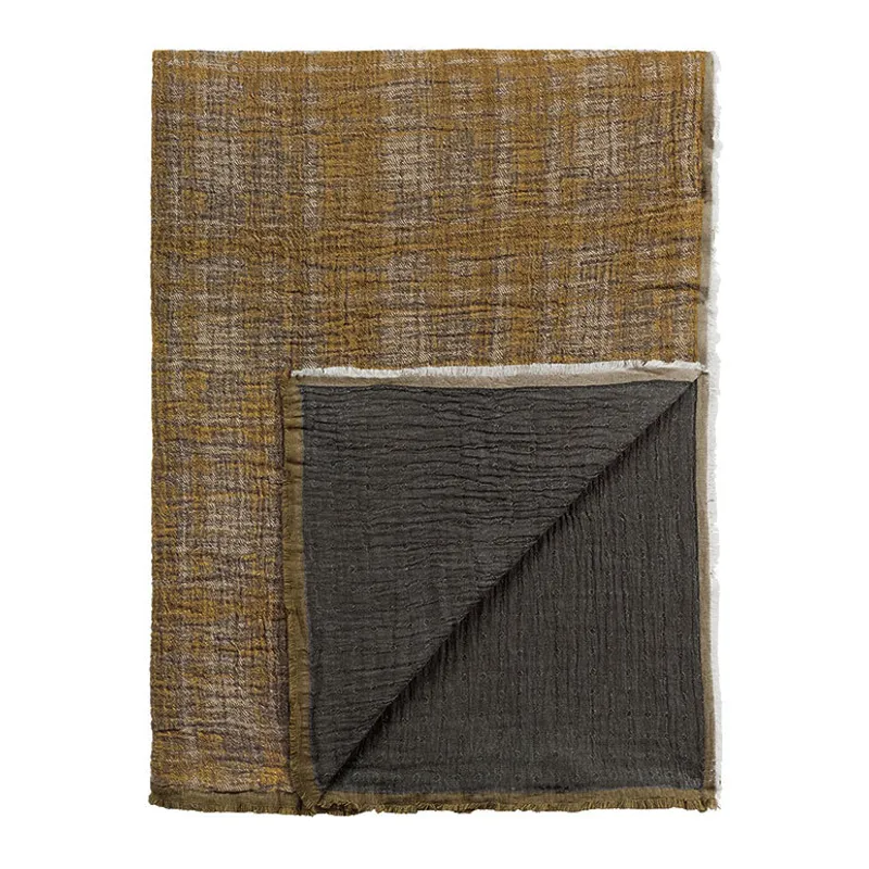 Almafi Throw - Mustard