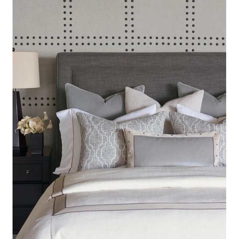 Safford Faux Leather Decorative Pillow