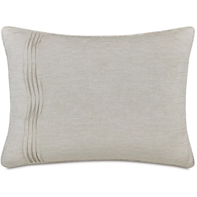 Elise Pleated Standard Sham Left