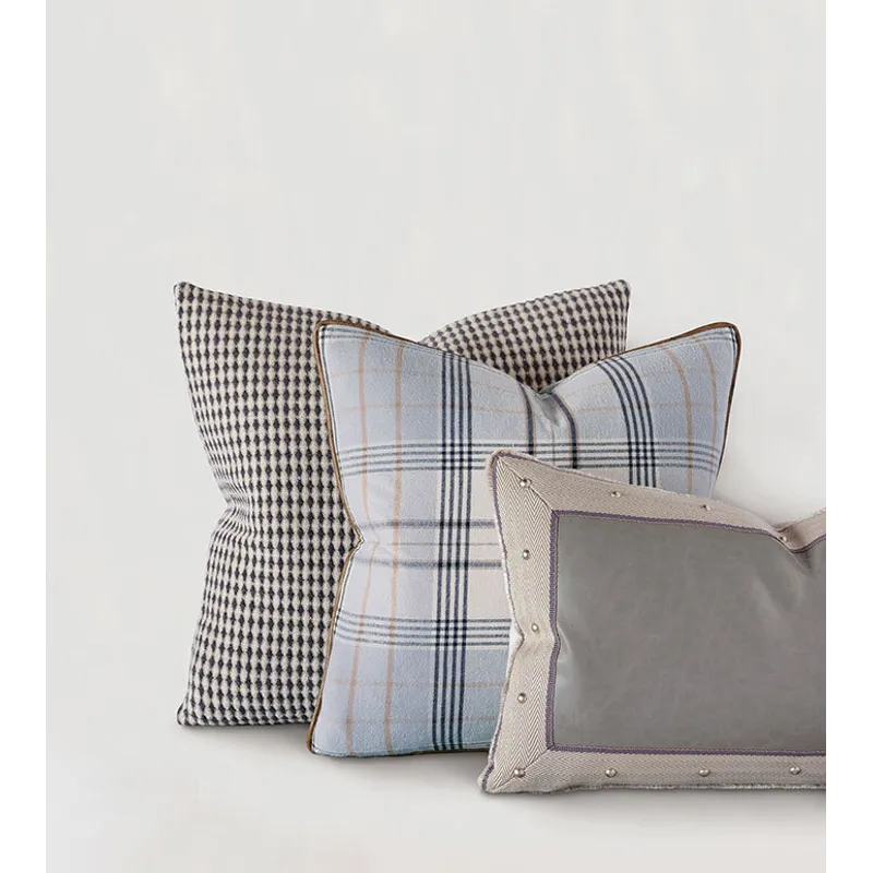 Safford Faux Leather Decorative Pillow