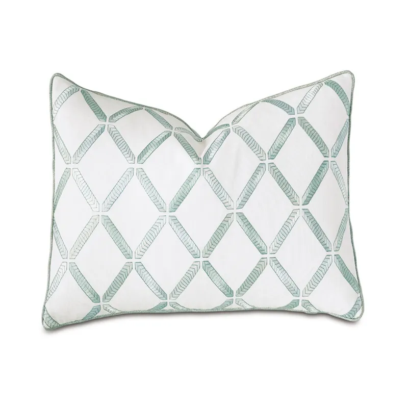 Brentwood Embroidered Decorative Pillow
