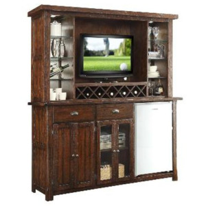 Gettysburg Entertainment Back Bar Base & Hutch