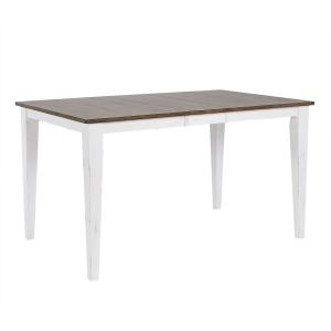 Ashford White Counter Leg Dining Table