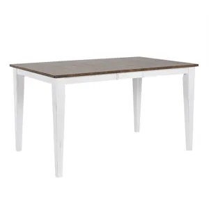Ashford White Counter Leg Dining Table