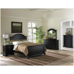 Brook Black Nightstand