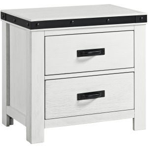 WADE WHITE YOUTH NIGHTSTAND