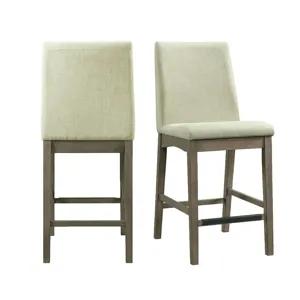Dapper 7 PC Grey Rectangular Counter Dining Set
