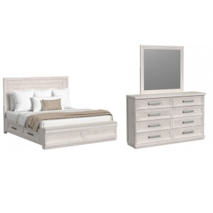 Avalanche 3 PC King Storage Bedroom Set
