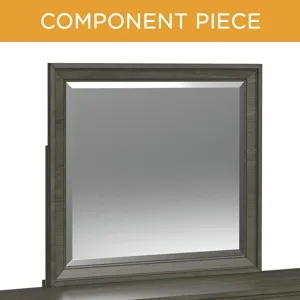 Canterbury Mirror in Grey