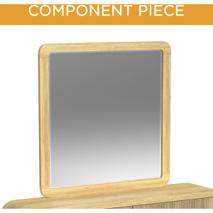 Ridgemont Mirror in Natural