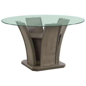 Dapper Grey Round Dining Table