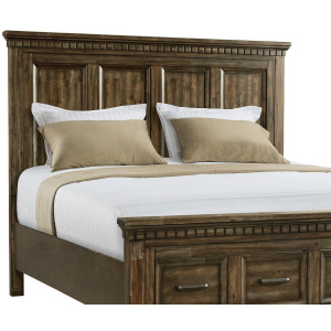 McCoy King Panel Headboard in Charcoal