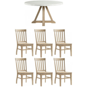 Lakeview 7 PC Round Dining Set