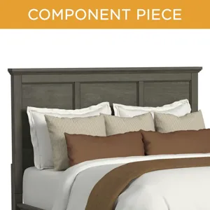 Canterbury Queen Panel Headboard in Grey