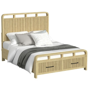 Ridgemont Storage Bed in Natural