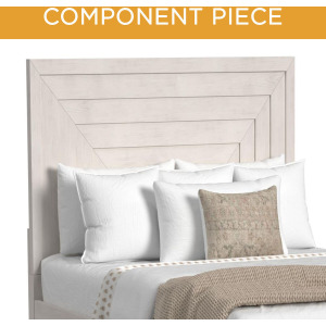 Avalanche Queen Panel Headboard in Antique White