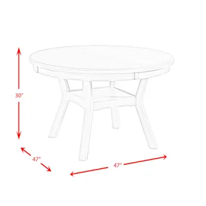 Amherst Grey Dining 5 Piece Set