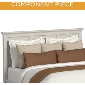 Canterbury King Panel Headboard in Ivory