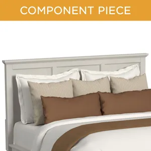 Canterbury King Panel Headboard in Ivory