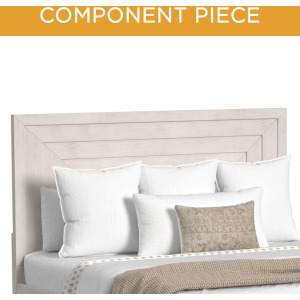 Avalanche King Panel Headboard in Antique White