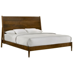Malibu King Panel Bed in Walnut