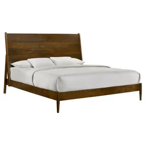 Malibu King Panel Bed Walnut