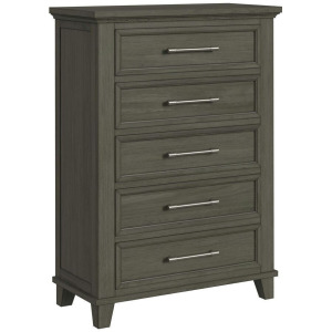Canterbury 5-Drawer Chest in Grey