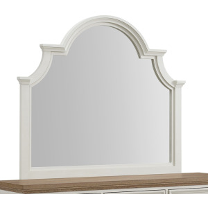 Eastwood Youth Mirror in Off-White