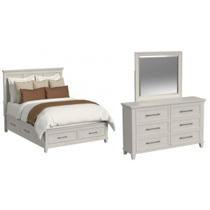 Canterbury 3 PC Queen Storage Bedroom Set