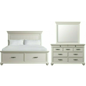 Slater 3 PC Queen Bedroom Set - White