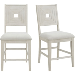 Avalanche Counter Side Chair in Antique White (2 Per Carton)