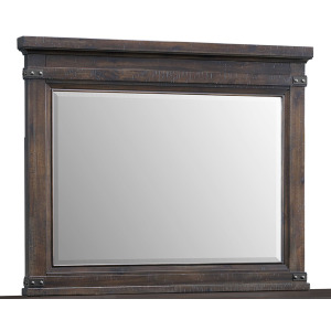 Colorado City Mirror in Charcoal