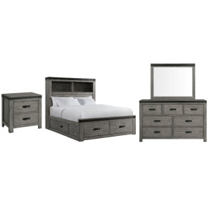 WADE GREY FULL 4PC SET