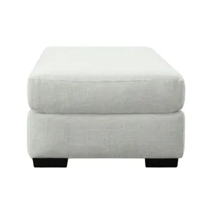 9010 Fentasy Silver 9010 Ottoman in Fentasy Silver