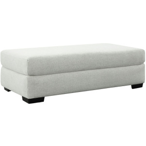 9010 Fentasy Silver 9010 Ottoman in Fentasy Silver