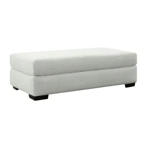 9010 Fentasy Silver 9010 Ottoman in Fentasy Silver