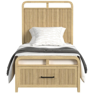 Ridgemont Twin/Full Rails for Storage Bed in Natural