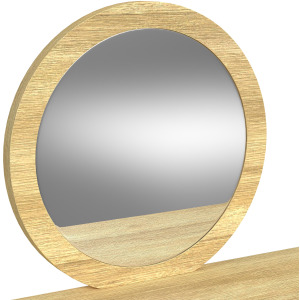 Ridgemont Dressing Mirror in Natural