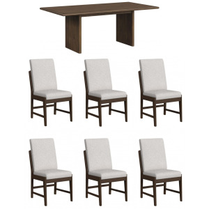 Brisbane 7 PC Dining Set