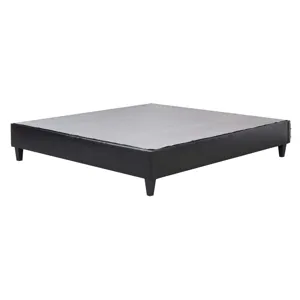 Abby Platform King Base Bed Black PU (3A Packing)