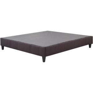 Abby Platform King Base Bed Heirloom Charcoal